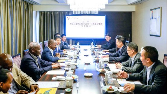 坦桑尼亚驻华参赞一行到游艇会206yth集团互换座谈