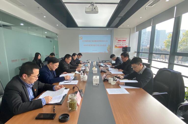 集团辅导赴游艇会206yth商汇物业公司督导2020年度辅导班子民主生涯会