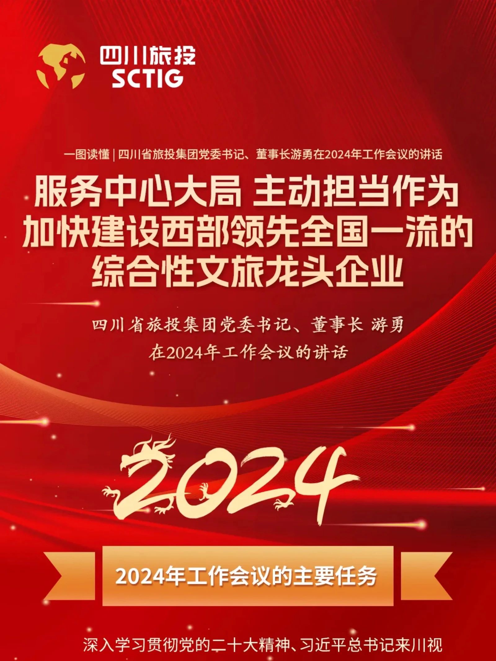 四川省游艇会206yth集团党委书记、董事长游勇在2024年工作会议的讲话